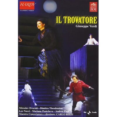 Verdi Il Trovatore - Dvorski Theodossi DVD - Région 2 - Publicité Verdi Il Trovatore - Dvorski Theodossi DVD - Région 2 - Publicité