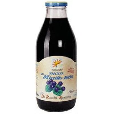 Succo Biologico di Mirtilli Selvatici Baule Volante 500ml - Benessere Naturale Succo Biologico di Mirtilli Selvatici Baule Volante 500ml - Benessere Naturale
