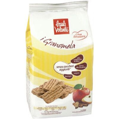 Biscotti integrali Granomela Baule Volante Mela e Cannella - Biscotti Biscotti integrali Granomela Baule Volante Mela e Cannella - Biscotti