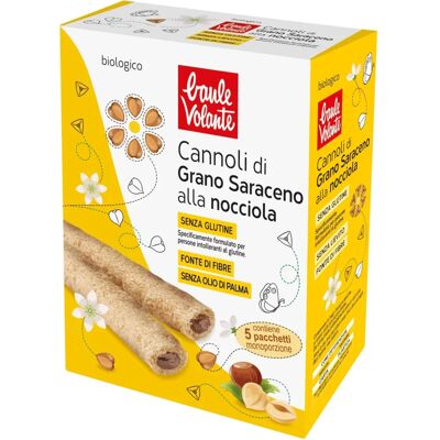 Baulet Volante Cannoli di grano saraceno e nocciole - Pasticceria Baulet Volante Cannoli di grano saraceno e nocciole - Pasticceria