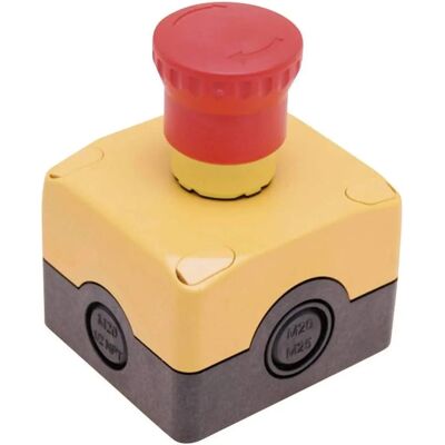Pizzato Elettrica AC31003 Not-Aus-Schalter - IP67 - 6A - Gelb & Rot Pizzato Elettrica AC31003 Not-Aus-Schalter - IP67 - 6A - Gelb & Rot