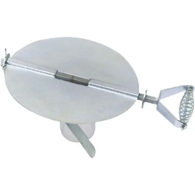 EAC Abrazadera Zincata - 10cm - Fascia di fissaggio per tubi da camino EAC Abrazadera Zincata - 10cm - Fascia di fissaggio per tubi da camino