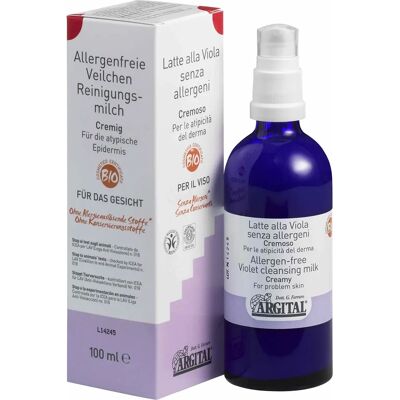 Leche facial violeta hipoalergénica de Argital - Cuidado facial Leche facial violeta hipoalergénica de Argital - Cuidado facial