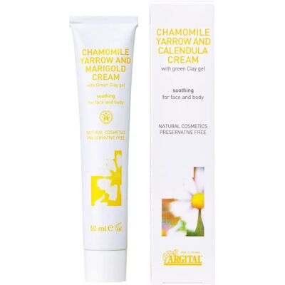 Argital Cremă calmantă și regeneratoare de mușețel și calendula Argital Cremă calmantă și regeneratoare de mușețel și calendula