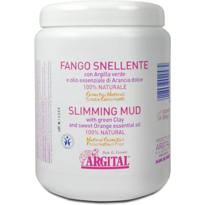 Argital Fango Snellente e Anticellulite - Argilla verde e olio essenziale Argital Fango Snellente e Anticellulite - Argilla verde e olio essenziale