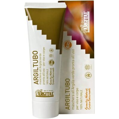 Argital Pastă de Argilă Verde în Tub - Mască pentru Față și Corp - 250ml Argital Pastă de Argilă Verde în Tub - Mască pentru Față și Corp - 250ml