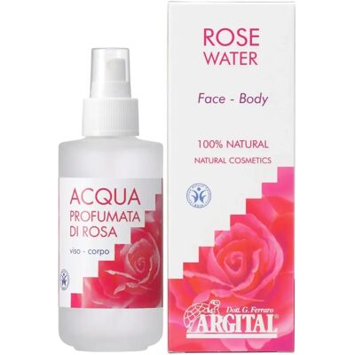 Spray z różanym wodą Argital - Odświeżające, Wszechstronne, 125ml Spray z różanym wodą Argital - Odświeżające, Wszechstronne, 125ml