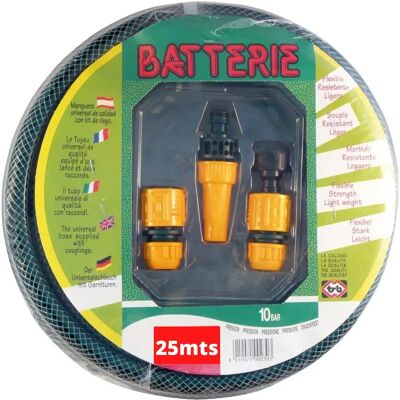 RIEGOLUX RIEGOLUX Kit manguera batterie 25 mt verde con accesorios RIEGOLUX RIEGOLUX Kit manguera batterie 25 mt verde con accesorios