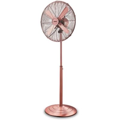 Ventilateur Zephir - Tour oscillante 4 pales en bronze - 97-133cm - Publicité Ventilateur Zephir - Tour oscillante 4 pales en bronze - 97-133cm - Publicité