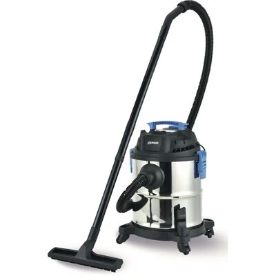 Zephir ZWD20 - Nero, Blu, Cromato - Aspiratore di polvere Zephir ZWD20 - Nero, Blu, Cromato - Aspiratore di polvere