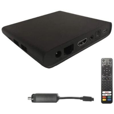 Zephir DECSMART Caja de TDT 4K - Android 10 - DVB-T2 Zephir DECSMART Caja de TDT 4K - Android 10 - DVB-T2