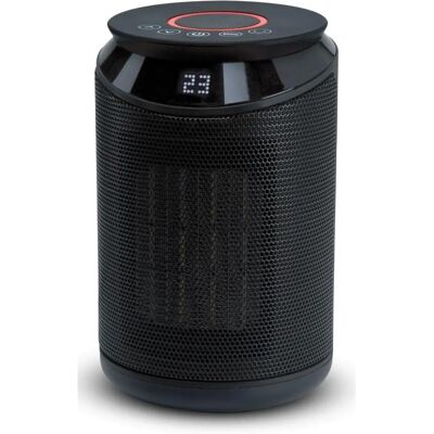 Termoventilatore ceramico oscillante Zephir - 2000W - WiFi compatibile - Nero Termoventilatore ceramico oscillante Zephir - 2000W - WiFi compatibile - Nero