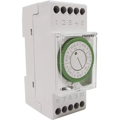 Wallair 1IO0024 Analoge Wochenzeitschaltuhr 3500 W IP20 Wallair 1IO0024 Analoge Wochenzeitschaltuhr 3500 W IP20