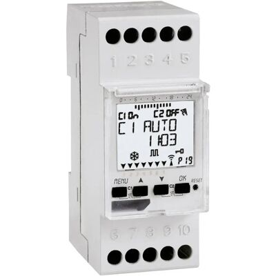 Wallair 1IO3091 Timer Digitale - Programmazione Settimanale & Annuale - 3500W Wallair 1IO3091 Timer Digitale - Programmazione Settimanale & Annuale - 3500W