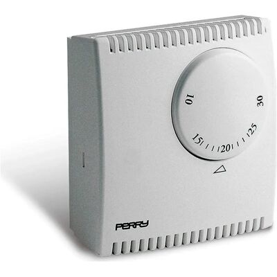 Thermostat Analogue Blanc Perry 03015 - Thermostat - Publicité Thermostat Analogue Blanc Perry 03015 - Thermostat - Publicité