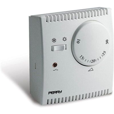 Thermostat Analogue Blanc Perry 03017 - Série Gaz TEG - Publicité Thermostat Analogue Blanc Perry 03017 - Série Gaz TEG - Publicité