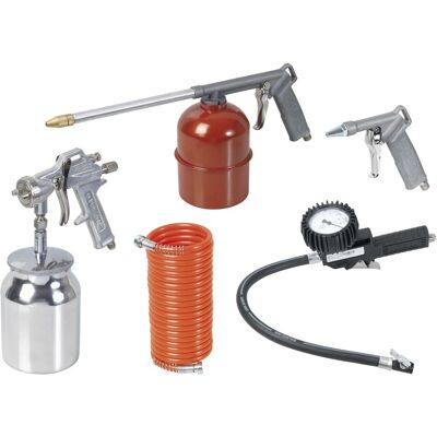 Ribimex Ribiland - Kit de 5 accessoires pour air comprimé Ribimex Ribiland - Kit de 5 accessoires pour air comprimé