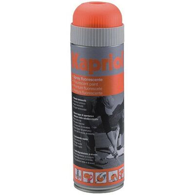 Spray fluorescente rosso Kapriol - Marcatura asfalto - Vernice spray Spray fluorescente rosso Kapriol - Marcatura asfalto - Vernice spray