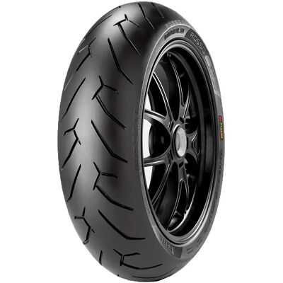 Pneu traseiro Pirelli Diablo Rosso II 170/60 ZR 17 - Moto Pneu traseiro Pirelli Diablo Rosso II 170/60 ZR 17 - Moto
