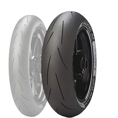 Metzeler Racetec RR 180/55 ZR17 73W M/C K2 - Publicité Metzeler Racetec RR 180/55 ZR17 73W M/C K2 - Publicité