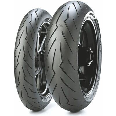 Pirelli Diablo Rosso III 180/55 R17 TL 73W Traseira M/C Modelo D Pirelli Diablo Rosso III 180/55 R17 TL 73W Traseira M/C Modelo D