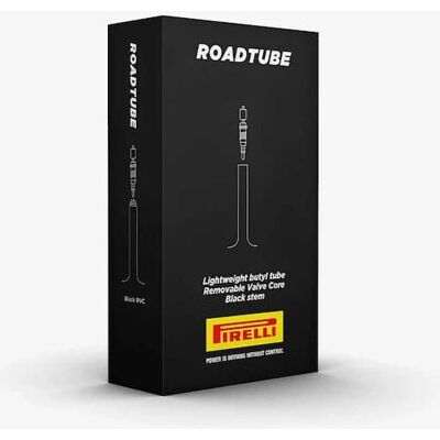 Pirelli RoadTube Chambre à air - 700c - Noir / 23-30mm / Valve Presta Pirelli RoadTube Chambre à air - 700c - Noir / 23-30mm / Valve Presta