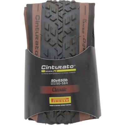 Pirelli Cinturato Gravel M 27.5" Black/Tan/50mm - Gravel Tyre Pirelli Cinturato Gravel M 27.5" Black/Tan/50mm - Gravel Tyre