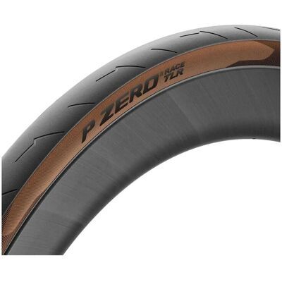 Neumático de carretera Pirelli P ZERO Race TLR clásico - Negro/marrón - Carretera Neumático de carretera Pirelli P ZERO Race TLR clásico - Negro/marrón - Carretera