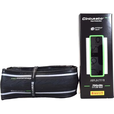 Pirelli Cinturato Velo 700x28C - Reflecterende Wegband Pirelli Cinturato Velo 700x28C - Reflecterende Wegband