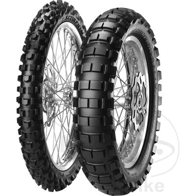Pirelli Scorpion Rally - Moottoripyörän rengas 90/90-21 - Kestävä & Korkea pito Pirelli Scorpion Rally - Moottoripyörän rengas 90/90-21 - Kestävä & Korkea pito