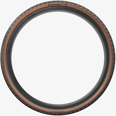 Neumático de grava resistente a pinchazos Pirelli - 700c, 35mm, Negro/Tan Neumático de grava resistente a pinchazos Pirelli - 700c, 35mm, Negro/Tan