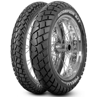 Pirelli MT 90 A/T Scorpion - Stabil, V-mønster, Silica, Enduro Pirelli MT 90 A/T Scorpion - Stabil, V-mønster, Silica, Enduro