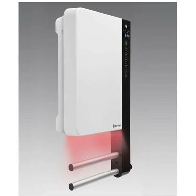 Radialight Programowalny naścienny grzejnik wentylatorowy - Biały - Radiator łazienkowy Radialight Programowalny naścienny grzejnik wentylatorowy - Biały - Radiator łazienkowy
