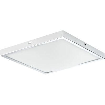 Fabas Luce Osaka Deckenleuchte 30x30cm Chrom E27 Fabas Luce Osaka Deckenleuchte 30x30cm Chrom E27