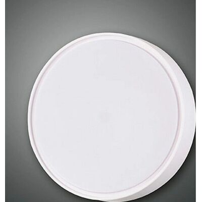 Fabas Luce Hatton LED Outdoor Surface Downlight - White Glass - IP65 Fabas Luce Hatton LED Outdoor Surface Downlight - White Glass - IP65