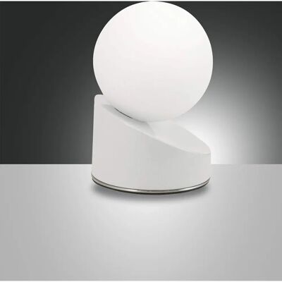 Fabas Luce Weiße Gravity Tischlampe - 3-Stufen-Touchdimmer Fabas Luce Weiße Gravity Tischlampe - 3-Stufen-Touchdimmer