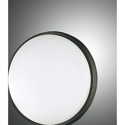 Fabas Luce Olly LED Downlight - Surface Mount, Black Glass, IP54 Fabas Luce Olly LED Downlight - Surface Mount, Black Glass, IP54