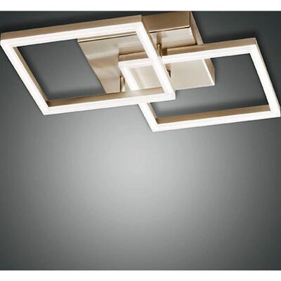 Fabas Luce Bard Integrierte LED Halbrundleuchte Gold Matt Glas - Leuchte Fabas Luce Bard Integrierte LED Halbrundleuchte Gold Matt Glas - Leuchte