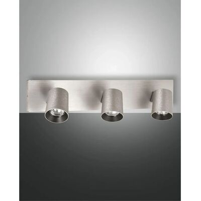 Fabas Luce Modo 3-flammiger Aluminium-Spott - Wand- und Deckenleuchte Fabas Luce Modo 3-flammiger Aluminium-Spott - Wand- und Deckenleuchte