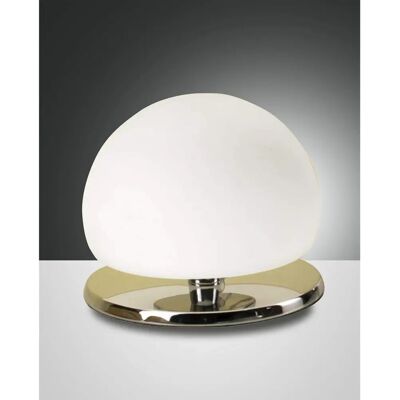 Fabas Luce Modello 3570-30-138 - Lampada da tavolo - Cromata, LED, Dimmer touch Fabas Luce Modello 3570-30-138 - Lampada da tavolo - Cromata, LED, Dimmer touch