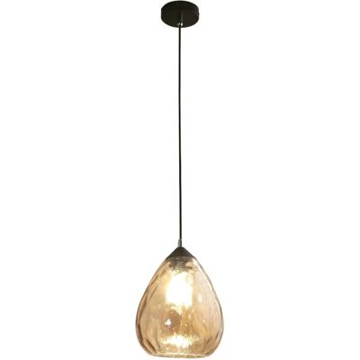 Fabas Luce Gisella Lampada a Sospensione - Ambra Vintage, E27, Regolabile Fabas Luce Gisella Lampada a Sospensione - Ambra Vintage, E27, Regolabile
