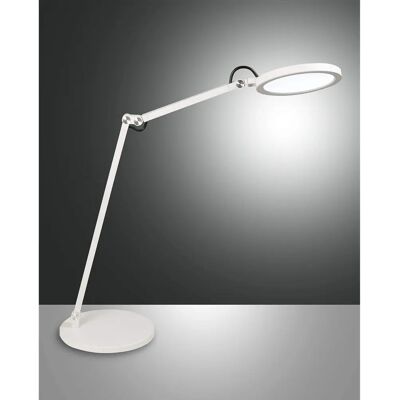 Lampe de Table LED Regina Fabas Luce en Verre Blanc - Lampe de Table - Publicité Lampe de Table LED Regina Fabas Luce en Verre Blanc - Lampe de Table - Publicité