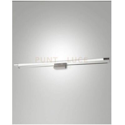 Fabas Luce Rapallo Applique LED Cromo 80cm - Wall Light Fabas Luce Rapallo Applique LED Cromo 80cm - Wall Light