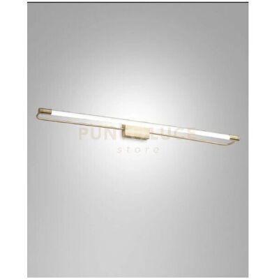 Fabas Luce Rapallo Ottone Satinato Lampada da Parete - Applique Fabas Luce Rapallo Ottone Satinato Lampada da Parete - Applique