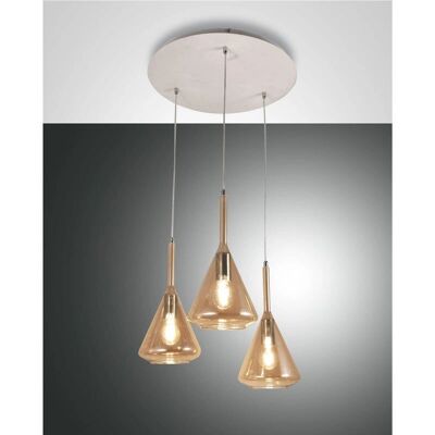 Fabas Luce Tris E27 Pendelleuchte - Pendelleuchte Fabas Luce Tris E27 Pendelleuchte - Pendelleuchte