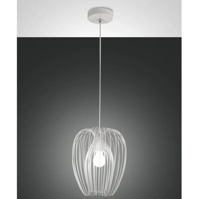 Fabas Luce Modèle 3677-40-102 Suspension Blanche - Lampe Pendante - Publicité Fabas Luce Modèle 3677-40-102 Suspension Blanche - Lampe Pendante - Publicité