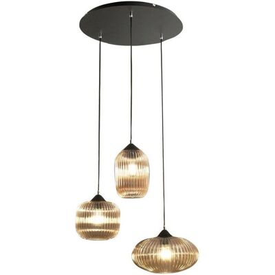 Fabas Luce Modell 3662-47-125 3-flammige Pendelleuchte - Deckenleuchte Fabas Luce Modell 3662-47-125 3-flammige Pendelleuchte - Deckenleuchte