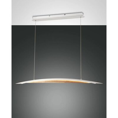 Fabas Luce Cordoba LED Pendelleuchte Weiß Glas - Beleuchtung Fabas Luce Cordoba LED Pendelleuchte Weiß Glas - Beleuchtung