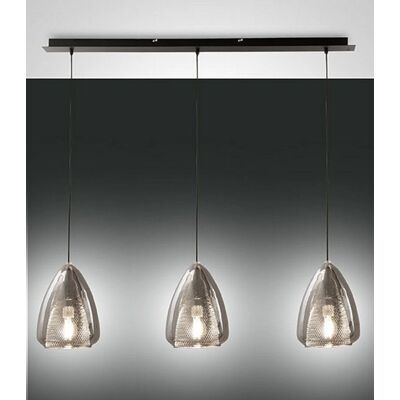 Fabas Luce Britton Pendant Light - E27, Grey, 200cm Max Fabas Luce Britton Pendant Light - E27, Grey, 200cm Max