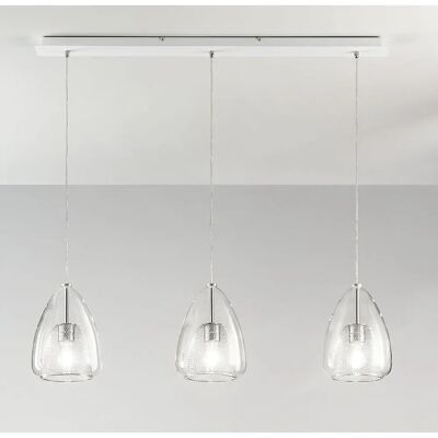 Fabas Luce Britton Transparentes Glas Deckenleuchte - Deckenleuchte Fabas Luce Britton Transparentes Glas Deckenleuchte - Deckenleuchte